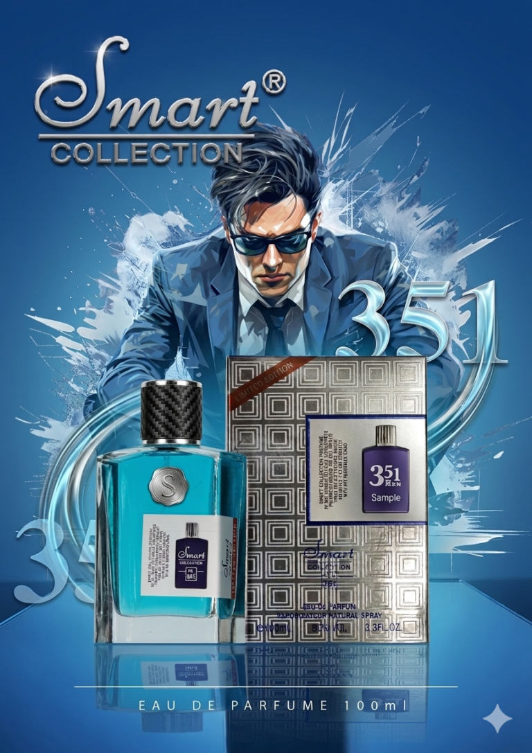 Smart Collection No. 351: Electric Sophistication – A Limited Edition Scent for Men